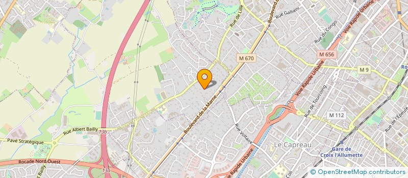localisation de l'entreprise SCO CIVILE ALEHAU à MARCQ-EN-BARŒUL