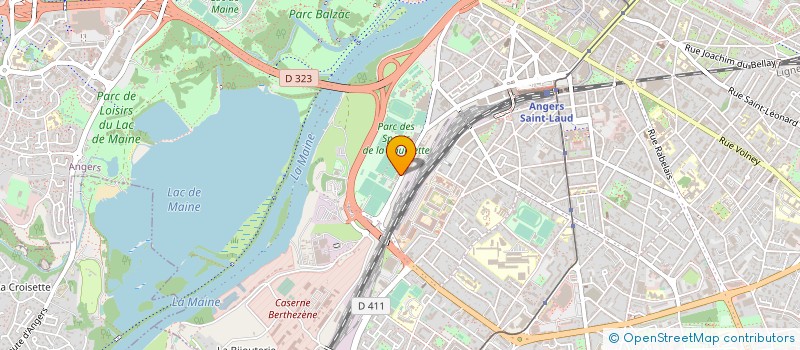 localisation de l'entreprise SCO DEVELOPPEMENT  ANGERS