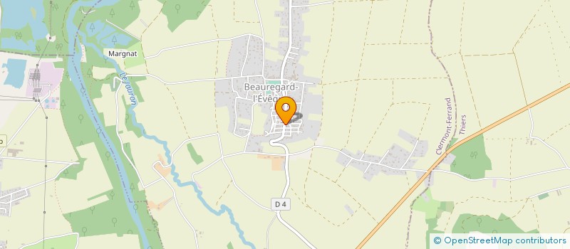 localisation de l'entreprise SCO DUSAUL DAVIGNON  BEAUREGARD-L'EVEQUE