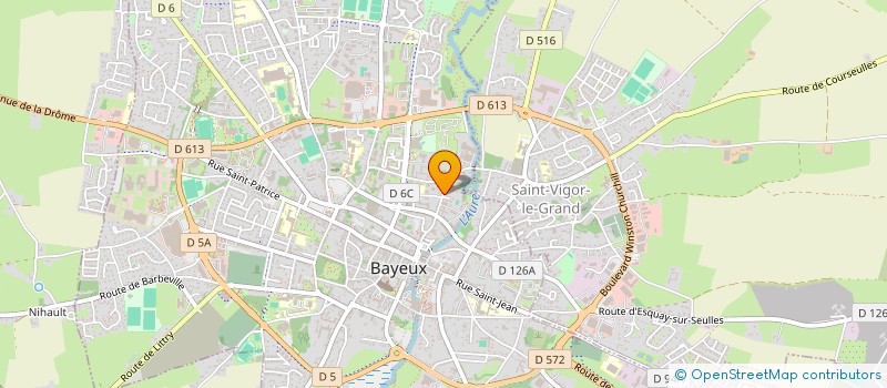 localisation de l'entreprise SCO FEJO  BAYEUX