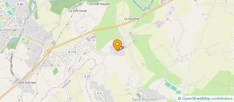 localisation de l'entreprise SCO FOURNELLO  SAINT-BRANDAN