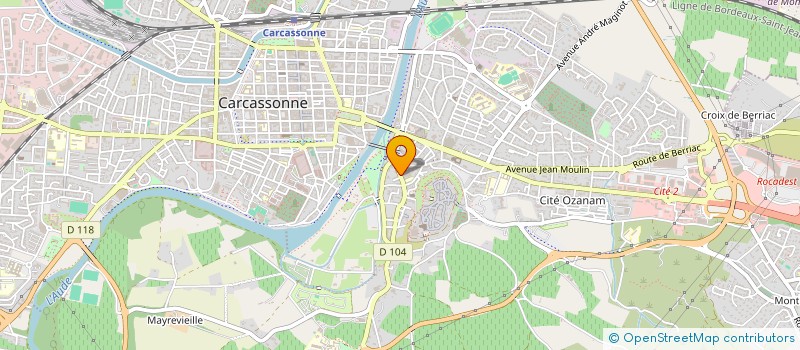 localisation de l'entreprise SCO JOCLODE à CARCASSONNE