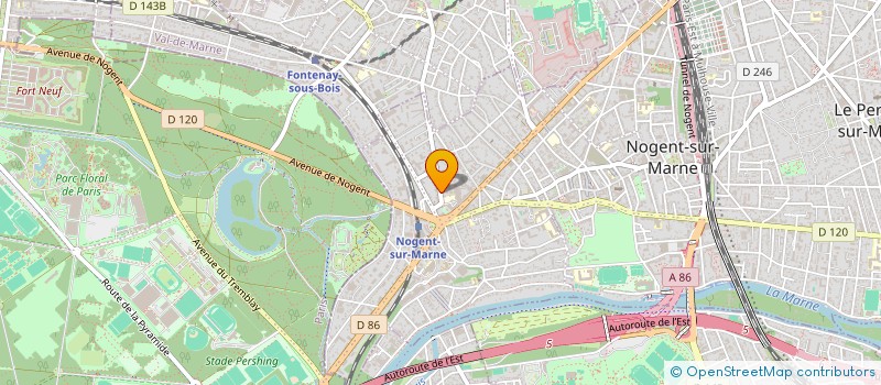 localisation de l'entreprise SCO LONGBAY à NOGENT-SUR-MARNE
