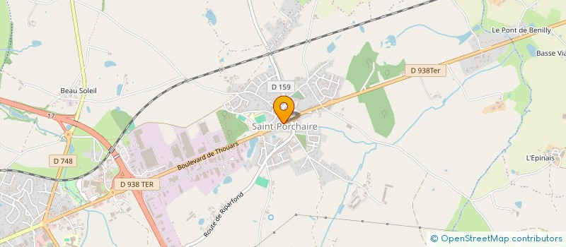 localisation de l'entreprise SCO MAI GUI  BRESSUIRE