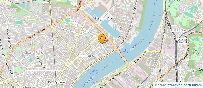 localisation de l'entreprise SCO-NET SERVICES à BORDEAUX