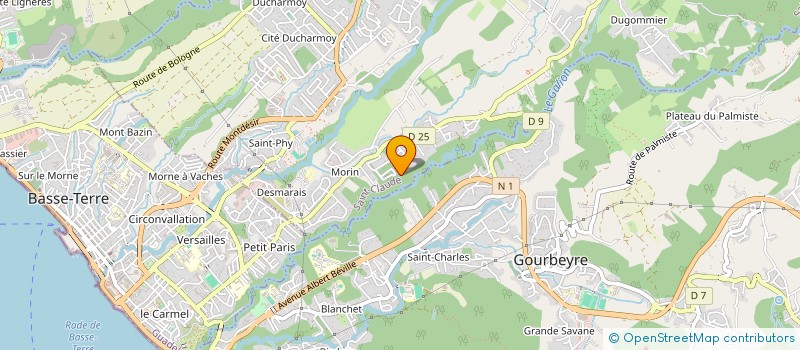 localisation de l'entreprise SCO OCP à SAINT-CLAUDE