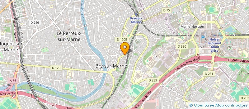localisation de l'entreprise SCO SOIZIC  BRY-SUR-MARNE
