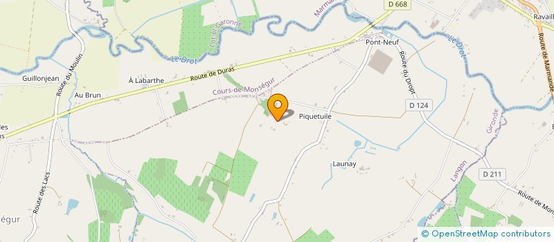 localisation de l'entreprise SCOA  TAILLECAVAT