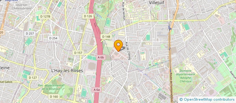 localisation de l'entreprise SCOA SPRIINT INTER à VILLEJUIF