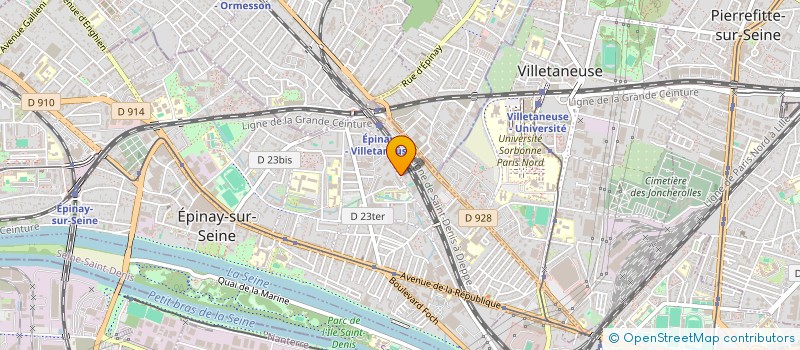localisation de l'entreprise SCOBA-AR à EPINAY-SUR-SEINE