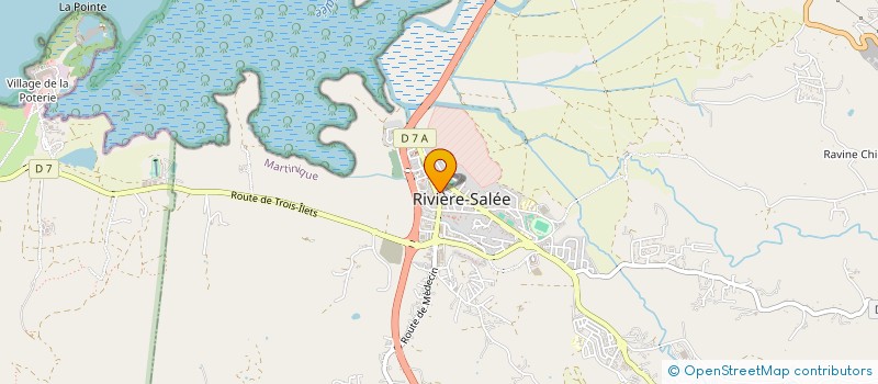localisation de l'entreprise SCOBAM à RIVIERE-SALEE