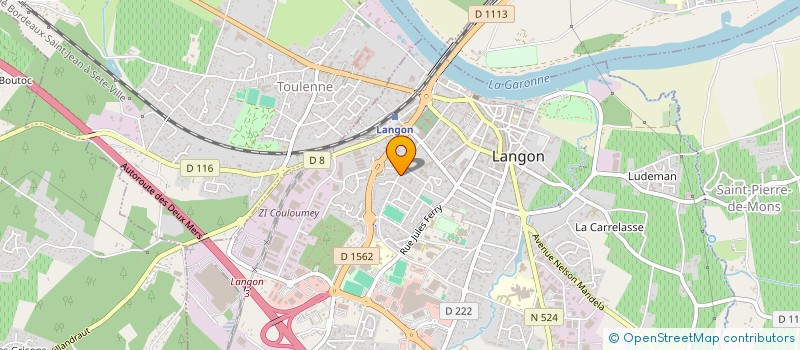 localisation de l'entreprise SCOCIETE CIVILE GS à LANGON