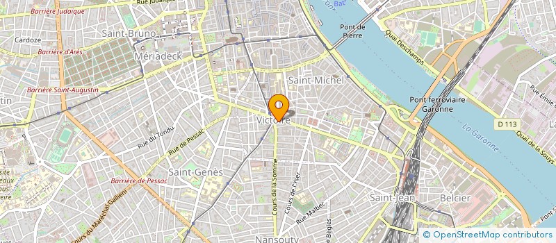 localisation de l'entreprise SCOD INTERNATIONAL à BORDEAUX