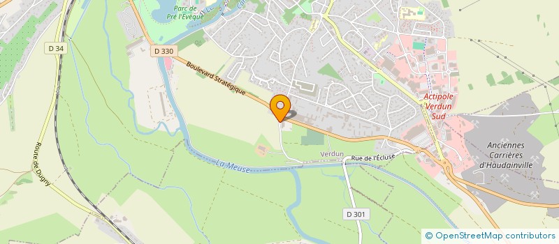 localisation de l'entreprise SCODENLIE à VERDUN