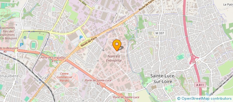 localisation de l'entreprise SCOFEN à NANTES