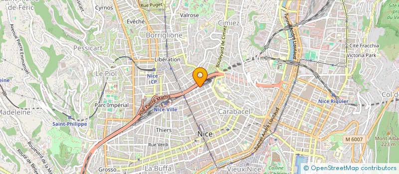 localisation de l'entreprise SCOFFIER à NICE