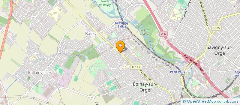 localisation de l'entreprise SCOFOB à EPINAY-SUR-ORGE