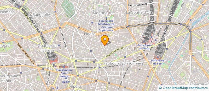 localisation de l'entreprise SCOG  PARIS 9