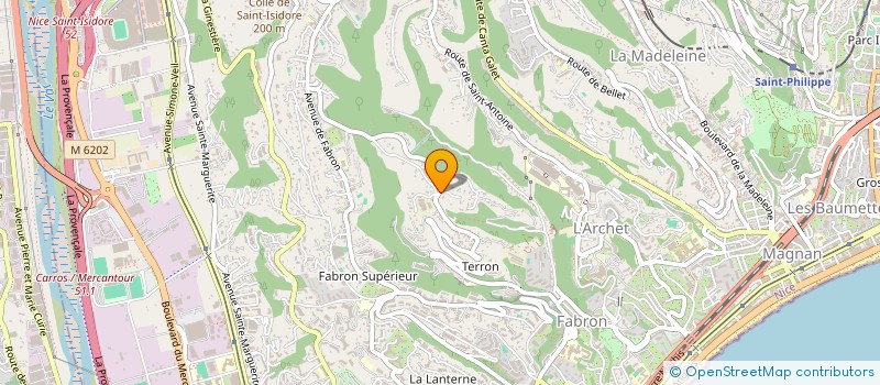 localisation de l'entreprise SCOGI à NICE