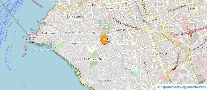 localisation de l'entreprise SCOGNAMIGLIO - BECONCINI LMNP  MARSEILLE