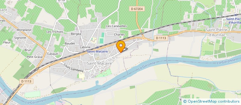 localisation de l'entreprise SCOIETE CIVILE IMMOBLIERE DE LA NAU  SAINT-MACAIRE