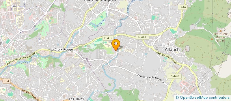 localisation de l'entreprise SCOKI  ALLAUCH