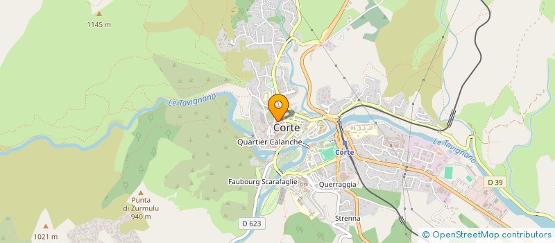 localisation de l'entreprise SCOLA CORSA à CORTE