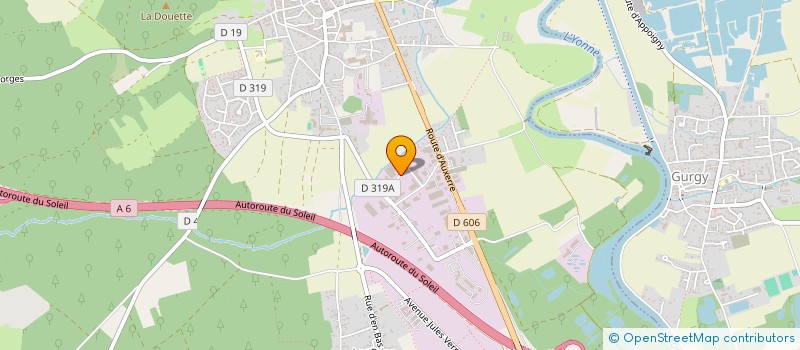 localisation de l'entreprise SCOLA FRANCE à APPOIGNY