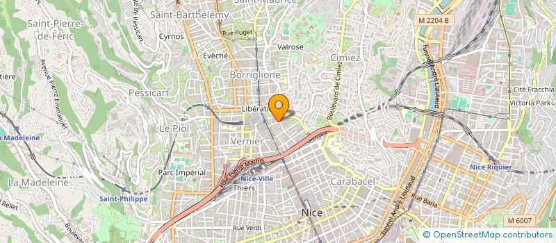 localisation de l'entreprise SCOLACTIV à NICE