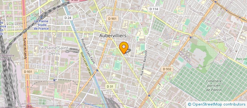 localisation de l'entreprise SCOLAIRE CHNE OR à AUBERVILLIERS