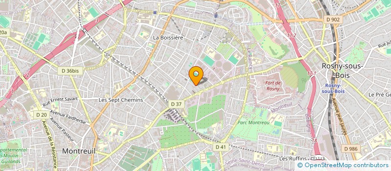 localisation de l'entreprise SCOLAIREMENT AUTRE! à MONTREUIL