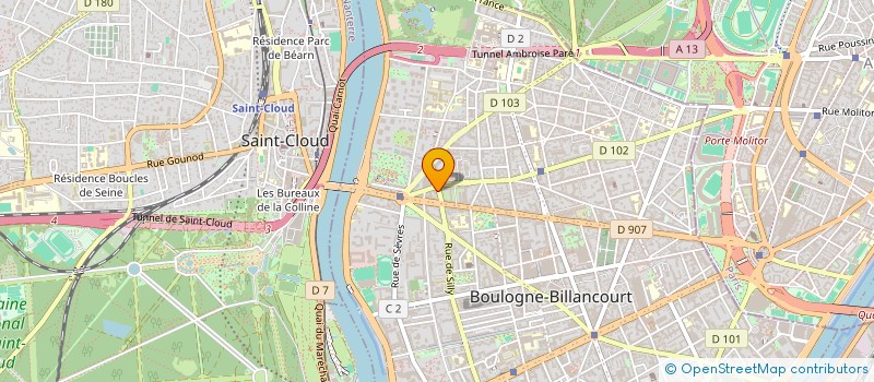 localisation de l'entreprise SCOLANEWS à BOULOGNE-BILLANCOURT