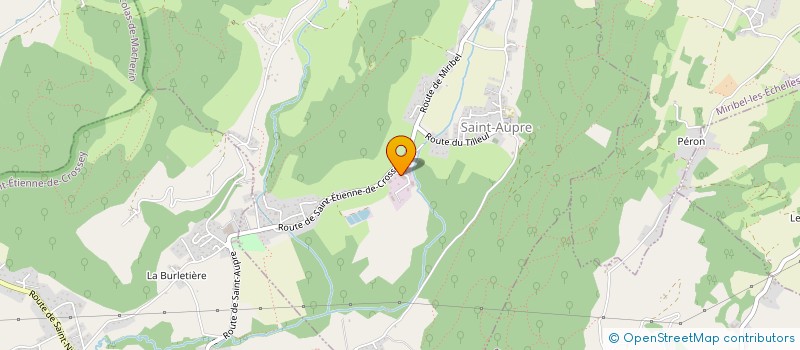 localisation de l'entreprise SCOLARI à SAINT-AUPRE