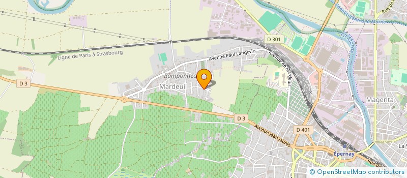 localisation de l'entreprise SCOLARI BRASSART ROBERTE à CRAMANT