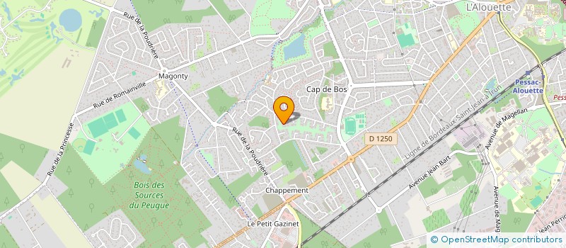 localisation de l'entreprise SCOLEC  PESSAC