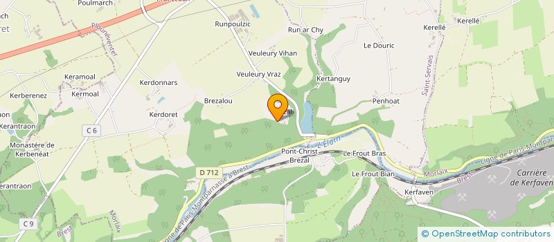 localisation de l'entreprise SCOLOPAX  PLOUNEVENTER