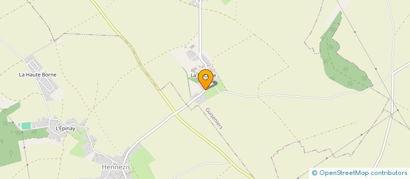 localisation de l'entreprise SCOLOPAX  GUISENIERS