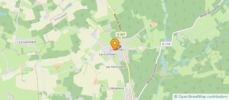 localisation de l'entreprise SCOM à PONTVALLAIN