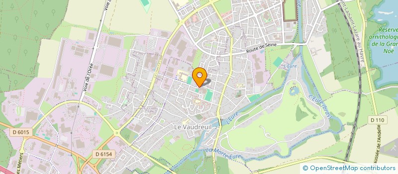 localisation de l'entreprise SCOM DU CLOS BEGUIN  LE VAUDREUIL