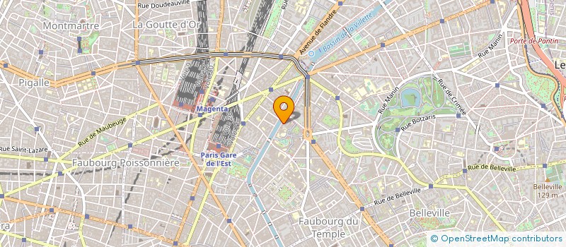 localisation de l'entreprise SCOMAP à PARIS