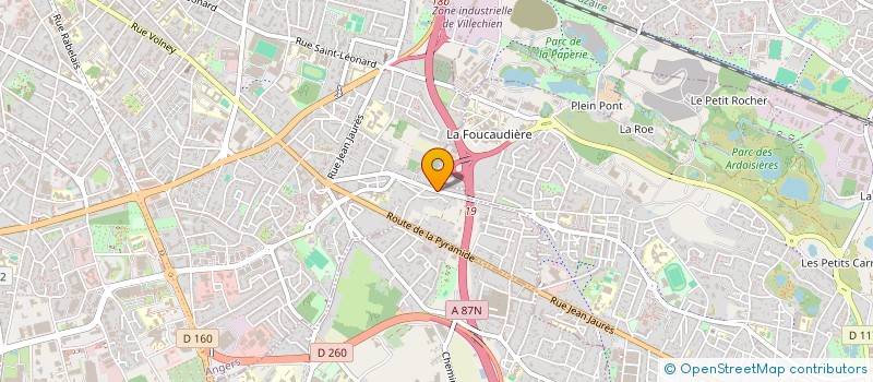 localisation de l'entreprise SCONSEILS 2020  ANGERS