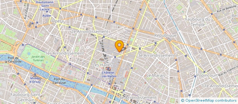 localisation de l'entreprise SCONTEC FRANCE à PARIS
