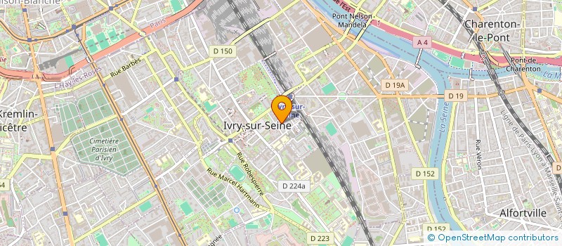 localisation de l'entreprise SCOOP à IVRY-SUR-SEINE