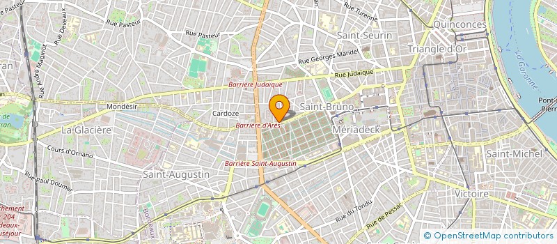 localisation de l'entreprise SCOOP  BORDEAUX