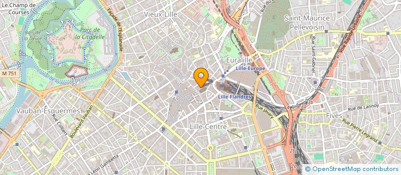 localisation de l'entreprise SCOOP LINE  LILLE