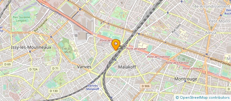 localisation de l'entreprise SCOOP- SERVICES- VANVES à VANVES