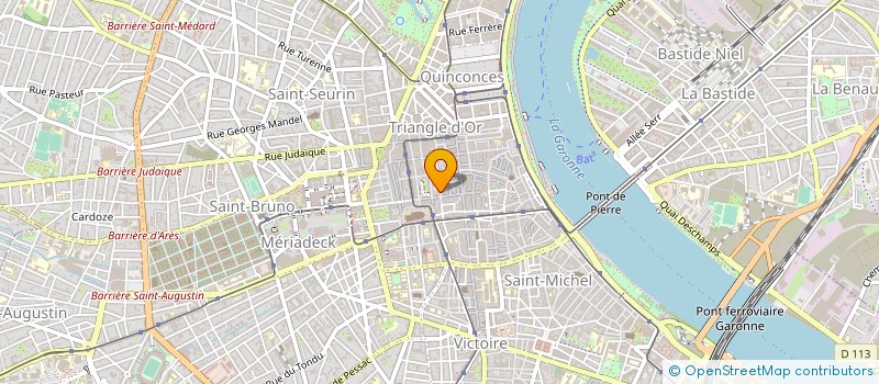 localisation de l'entreprise SCOOP (SOCIETE DE CONSEIL EN ORGANISATION ET OPERATIONS PROMOTIONNELLES) à BORDEAUX