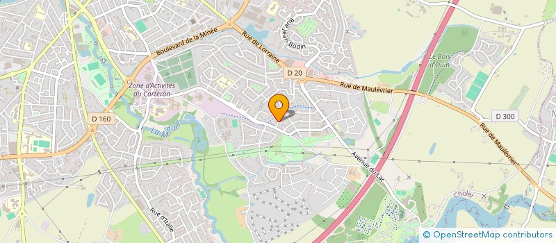 localisation de l'entreprise SCOOPBYWEB à CHOLET