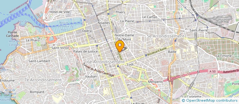 localisation de l'entreprise SCOOT 111 à MARSEILLE