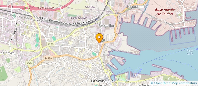 localisation de l'entreprise SCOOT BIKE 83 à LA SEYNE-SUR-MER